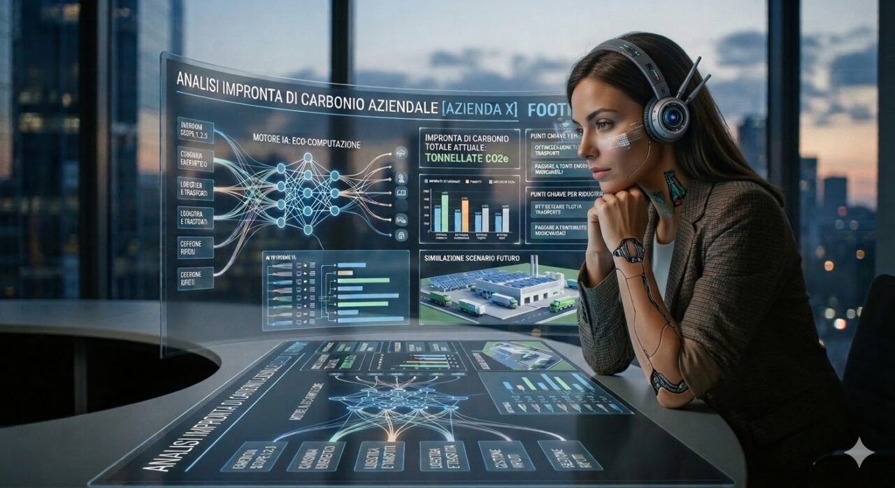 carbon footprint aziende AI intelligenza artificiale