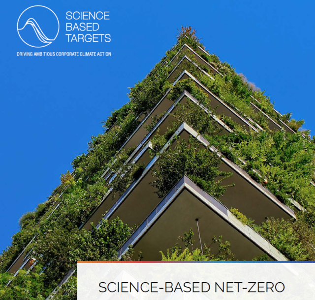 Science Based Net Zero Corporate Standard: un framework per allineare i piani Net Zero delle Aziende alla scienza del clima