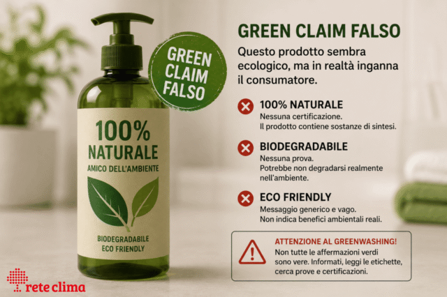 Verifica dei Green Claims e della comunicazione ambientale delle Aziende: il nuovo servizio di Rete Clima